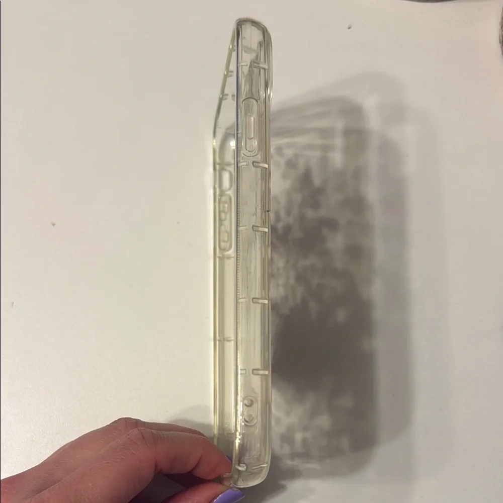 Scream Pink Clear Graphic iPhone XR Soft Case